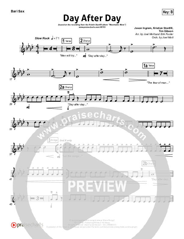 Day After Day Bari Sax (Kristian Stanfill)