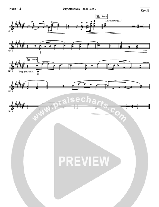 Day After Day Brass Pack (Kristian Stanfill)