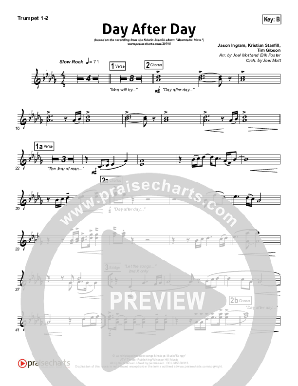 Day After Day Brass Pack (Kristian Stanfill)