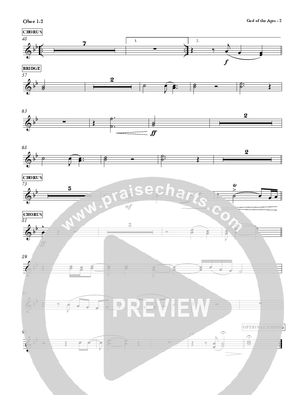 God Of The Ages Oboe (Charles Billingsley / Red Tie Music)