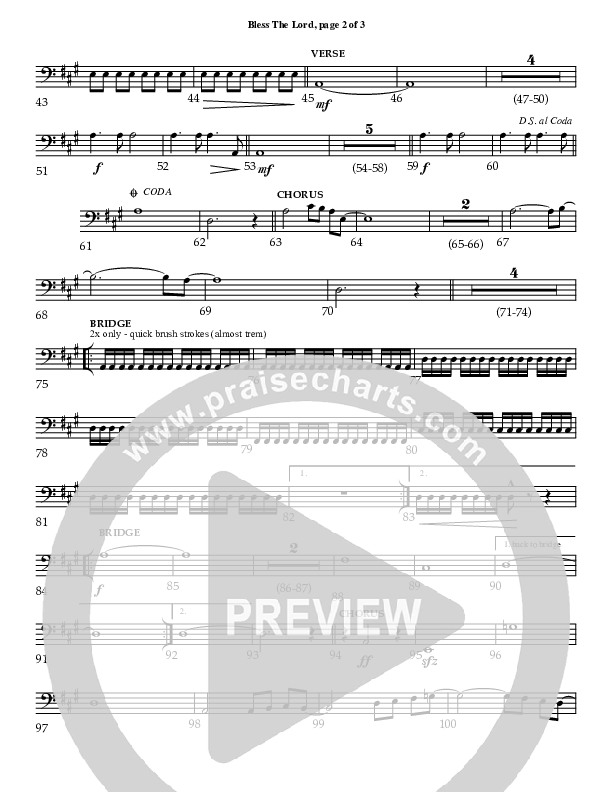 Bless The Lord Cello (Charles Billingsley / Red Tie Music)