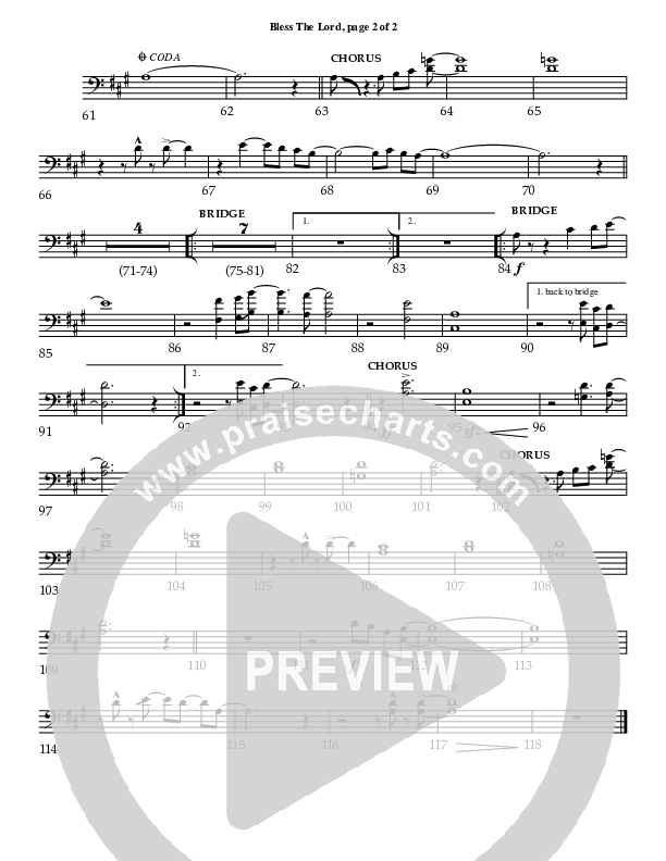 Bless The Lord Trombone 1/2 (Charles Billingsley / Red Tie Music)