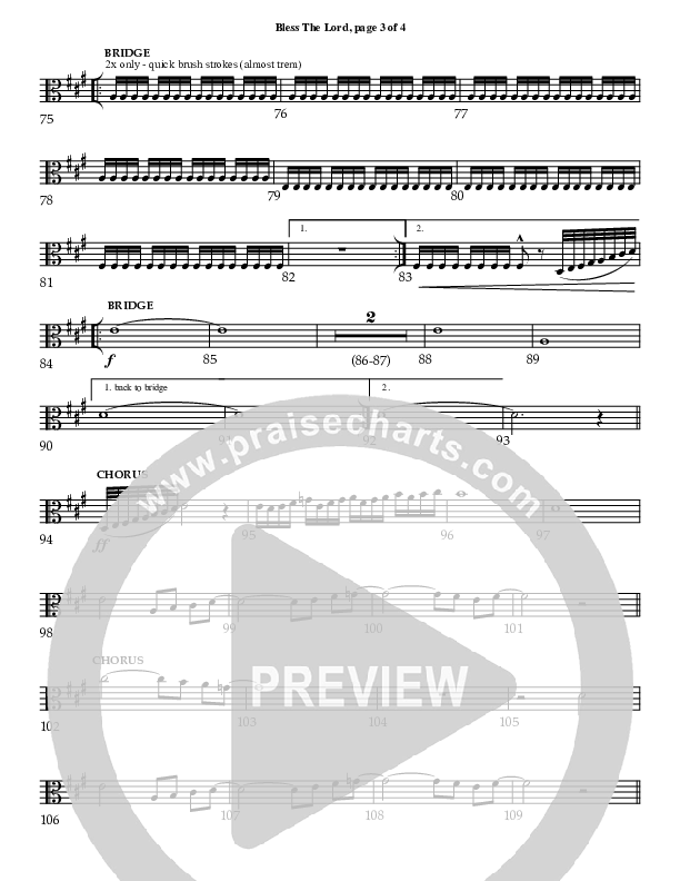 Bless The Lord Viola (Charles Billingsley / Red Tie Music)