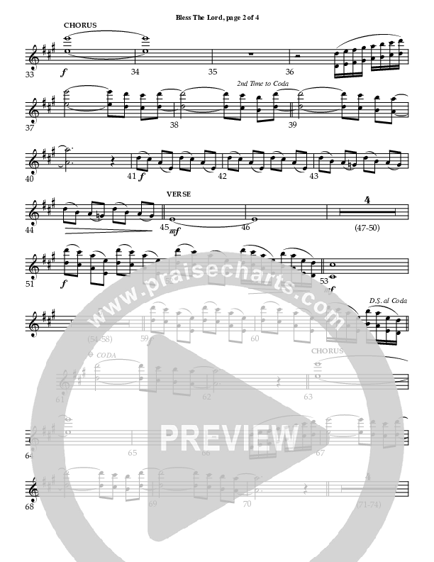 Bless The Lord Violins (Charles Billingsley / Red Tie Music)