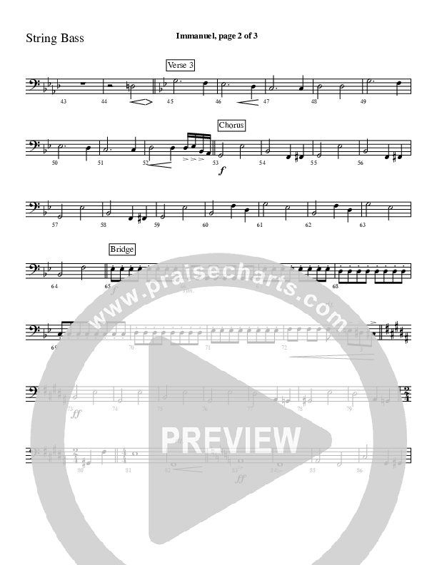 Immanuel Double Bass (Charles Billingsley / Red Tie Music)