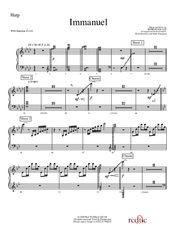 Immanuel Harp (Charles Billingsley / Red Tie Music)