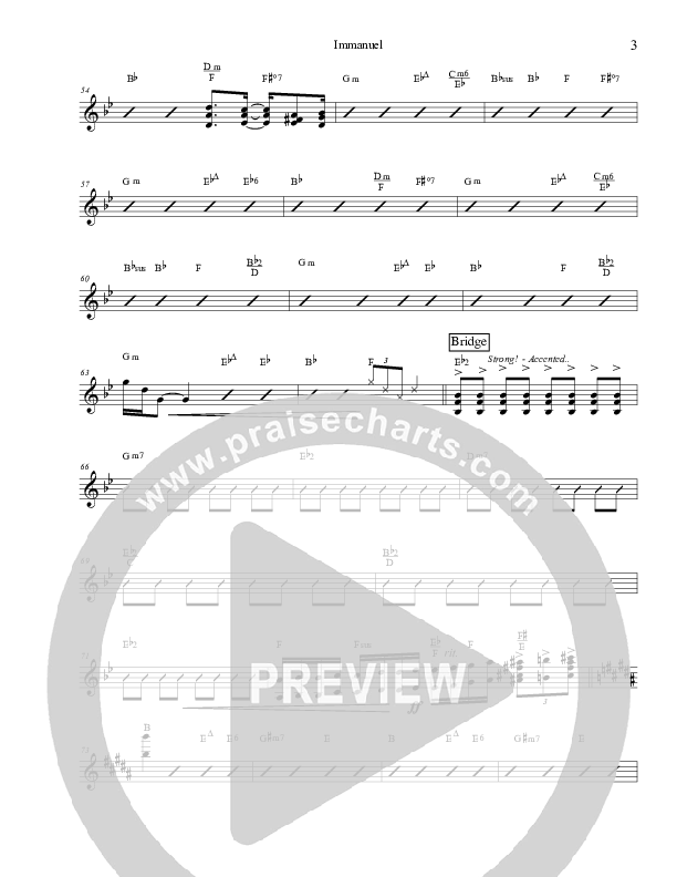 Immanuel Rhythm Chart (Charles Billingsley / Red Tie Music)