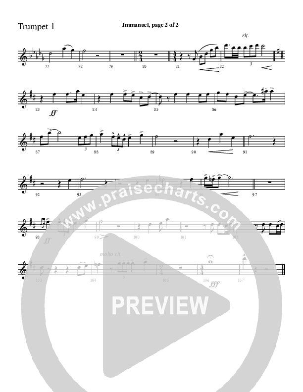Immanuel Trumpet 1 (Charles Billingsley / Red Tie Music)