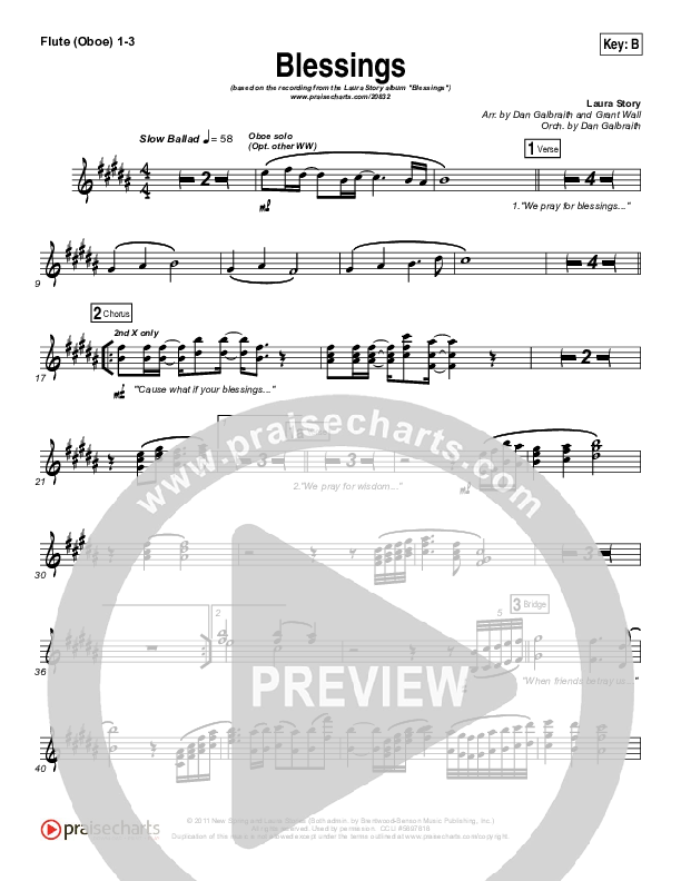 Blessings Wind Pack (Laura Story)