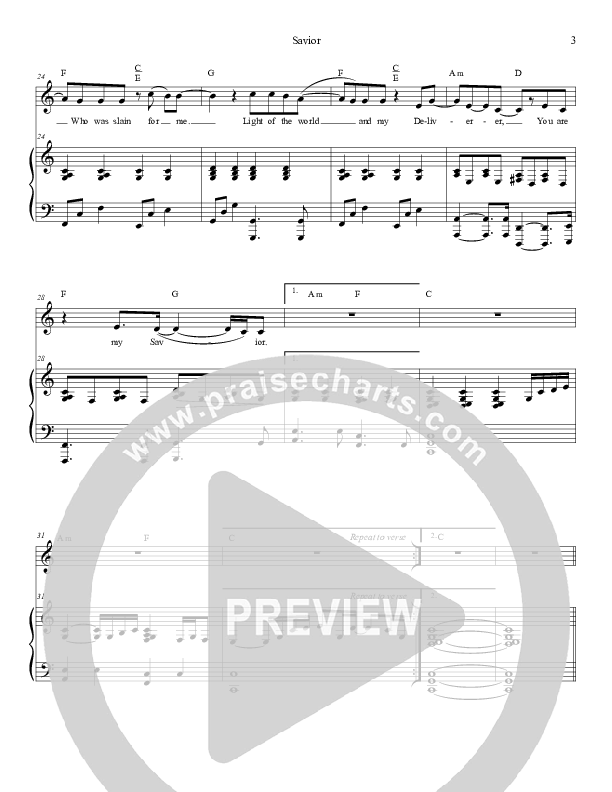 God So Loved The World Chords PDF (Charles Billingsley) - PraiseCharts