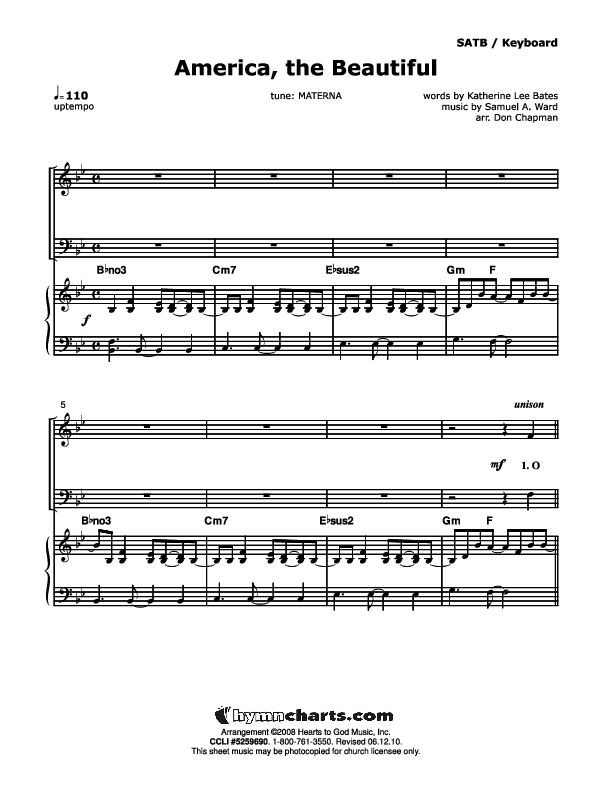 Freedom's Holy Light - Patriotic Service Guide Piano/Vocal (SATB) (Don Chapman)