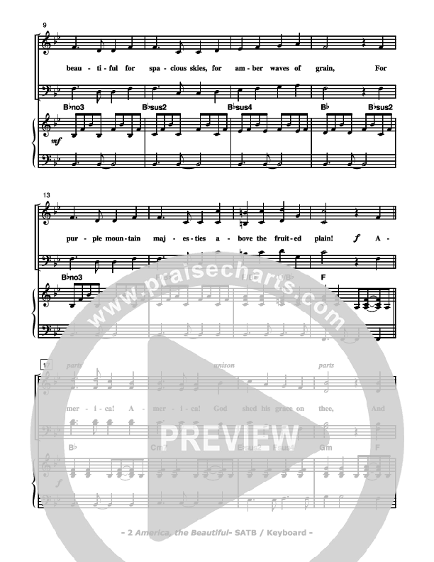 Freedom's Holy Light - Patriotic Service Guide Sheet Music Version (Don Chapman)
