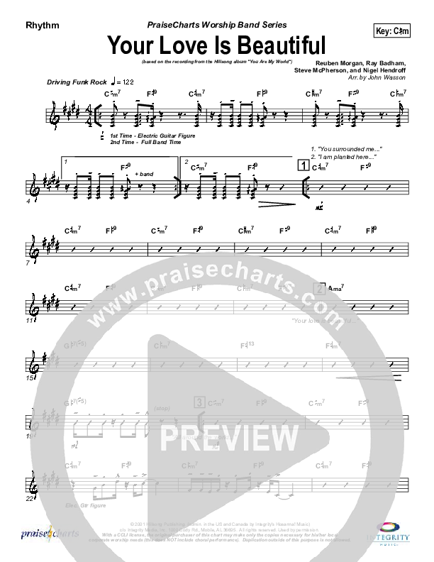 Your Love Is Beautiful Orchestration (Hillsong Worship)