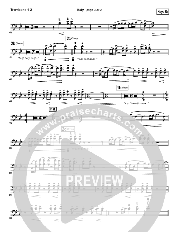 Holy Trombone 1/2 (Matt Redman)