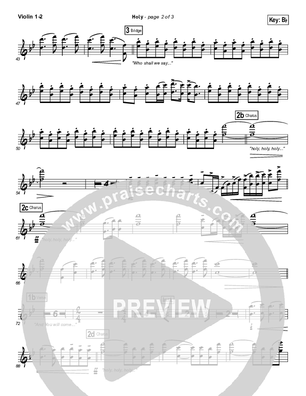 Holy Violin 1/2 (Matt Redman)