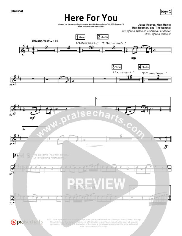 Here For You Wind Pack (Matt Redman)