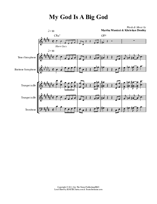 My God Is A Big God Praise Band (Martha Munizzi)