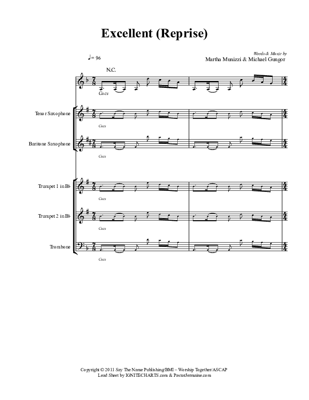 Excellent Reprise Praise Band (Martha Munizzi)