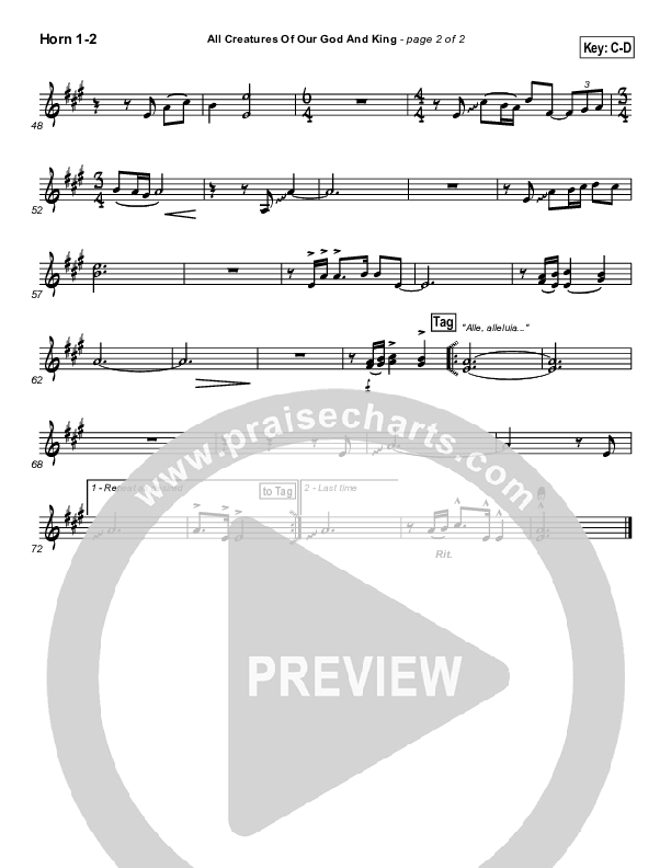 All Creatures Of Our God And King Brass Pack (Slater Armstrong)