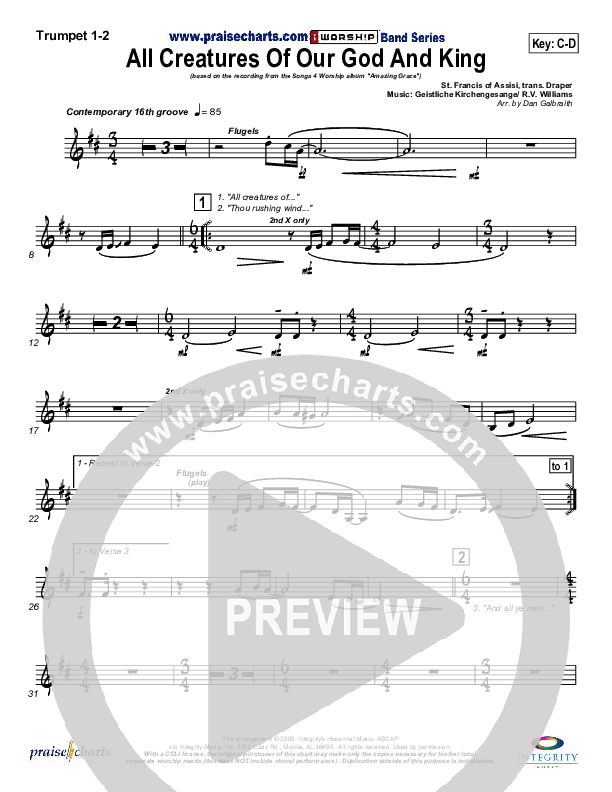 All Creatures Of Our God And King Brass Pack (Slater Armstrong)