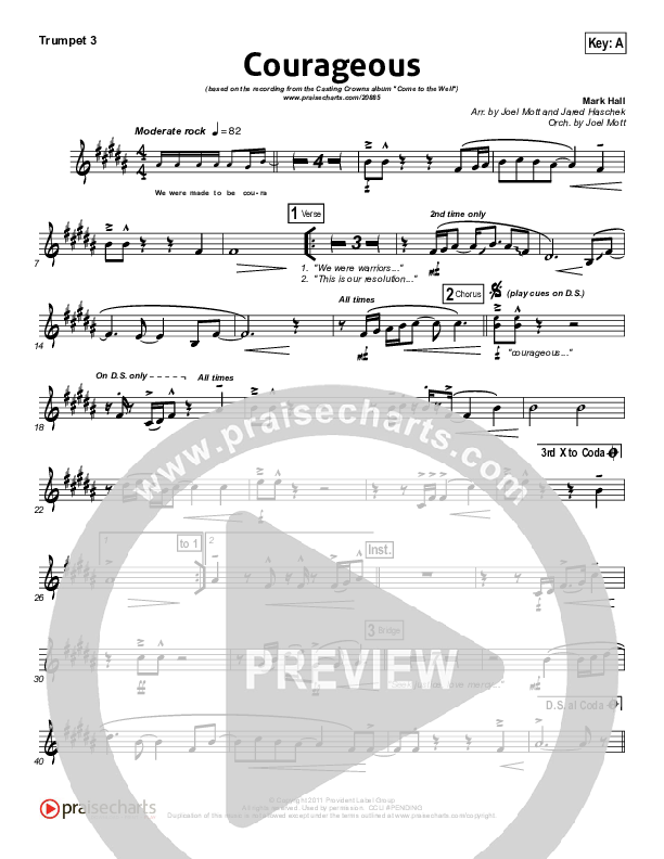 Courageous Trumpet 3 (Casting Crowns)