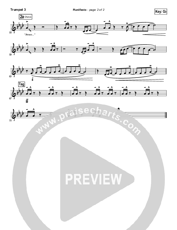 Manifesto Trumpet 3 (City Harmonic)