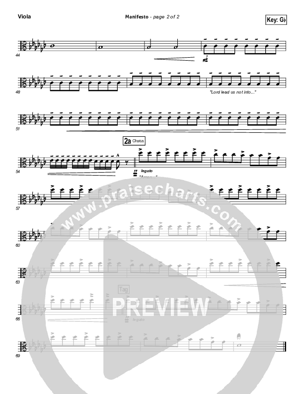 Manifesto Viola (City Harmonic)