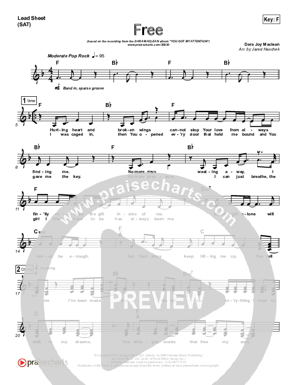 Free Lead (SAT) (Dara Maclean)