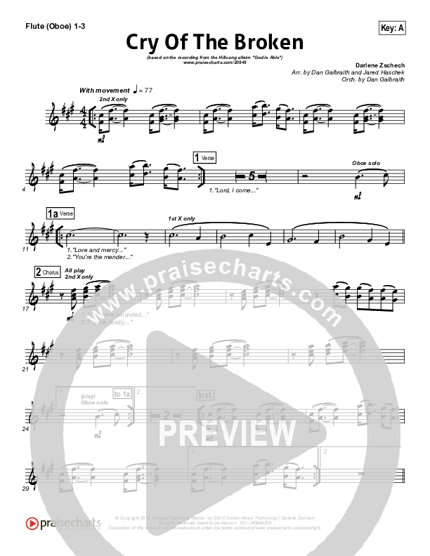 Cry Of The Broken Wind Pack (Hillsong Worship)