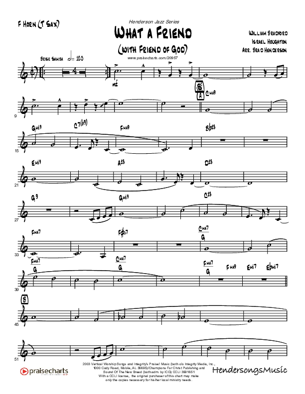 Friend Of God (with Friend Of God) French Horn (Brad Henderson)