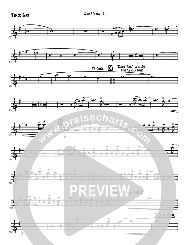 Friend Of God (with Friend Of God) Tenor Sax 2 (Brad Henderson)