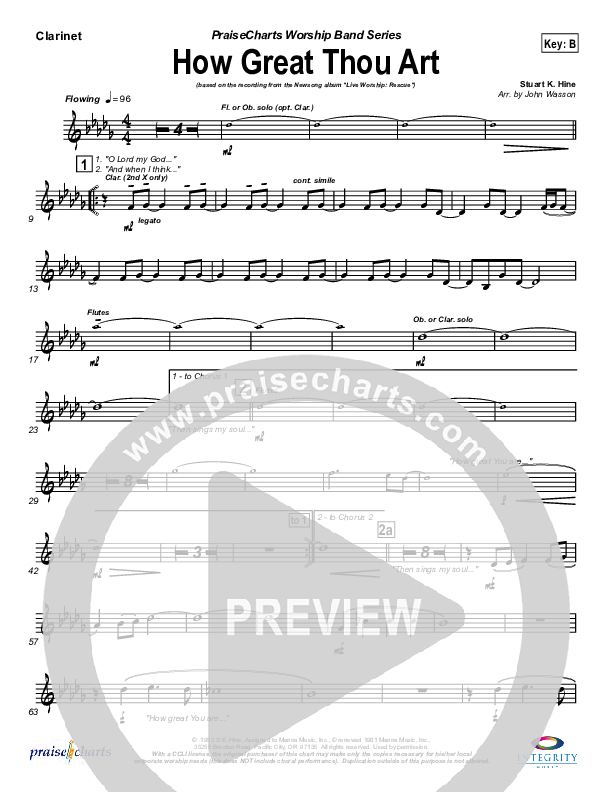 How Great Thou Art Wind Pack (Newsong)