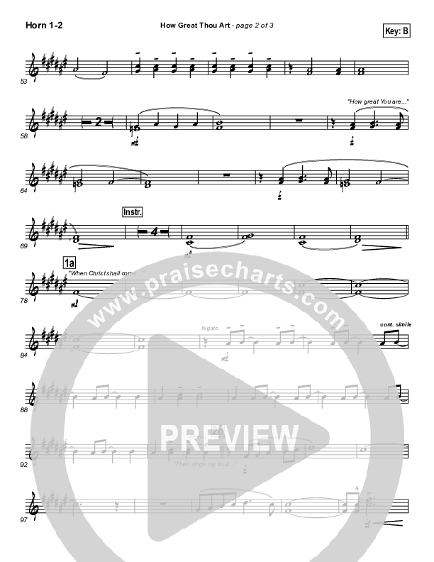 How Great Thou Art Brass Pack (Newsong)