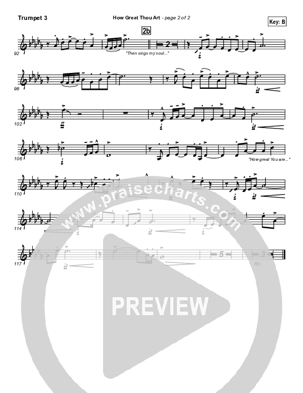How Great Thou Art Trumpet 3 (Newsong)