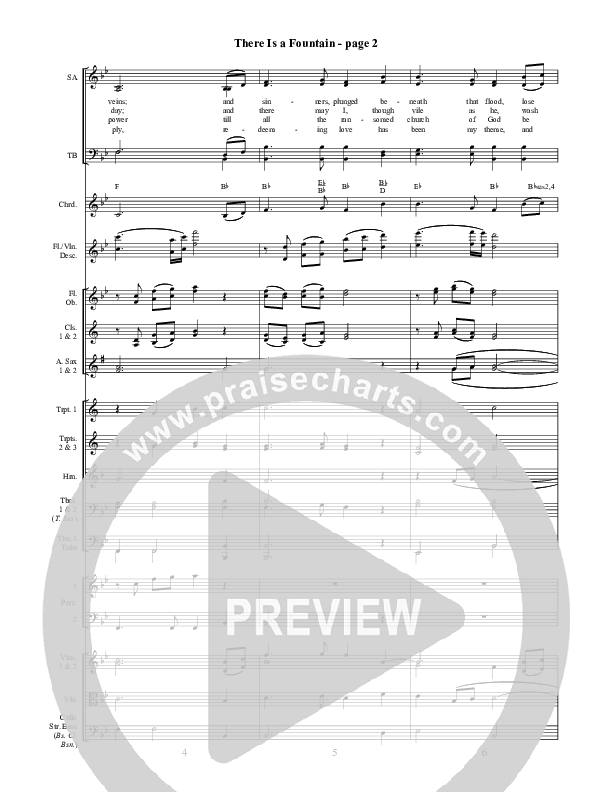 There Is a Fountain Orchestration (Celebrating Grace)