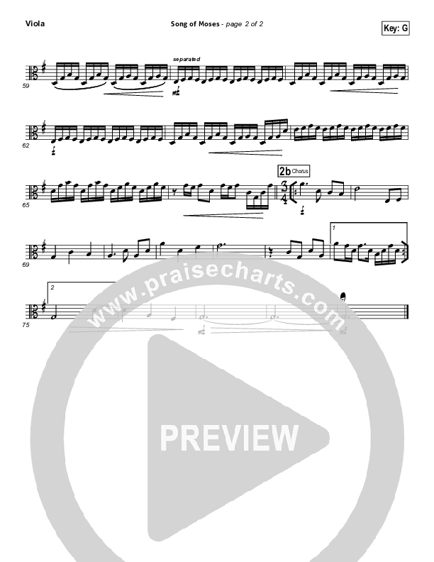 Song Of Moses Viola (Aaron Keyes)