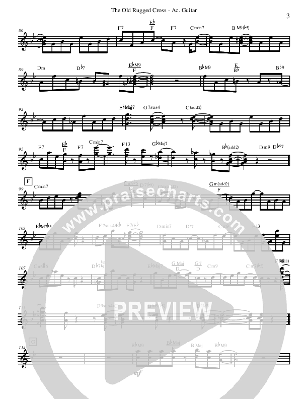 The Old Rugged Cross (Instrumental) Acoustic Guitar (David Arivett)