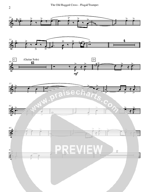 The Old Rugged Cross (Instrumental) Trumpet (David Arivett)