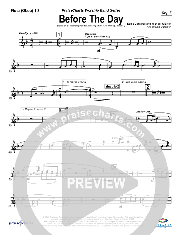 Before The Day Wind Pack (Newsong)