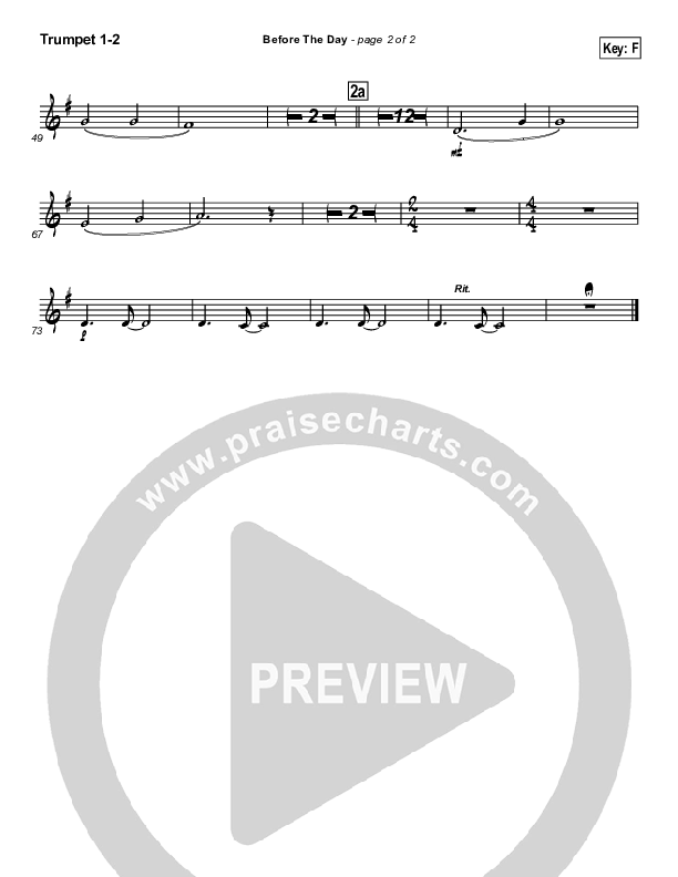 Before The Day Trumpet 1,2 (Newsong)