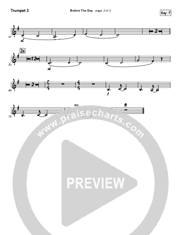 Before The Day Trumpet 3 (Newsong)
