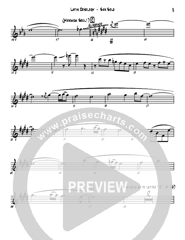 Doxology/Old Hundreth Alto Sax (David Arivett)