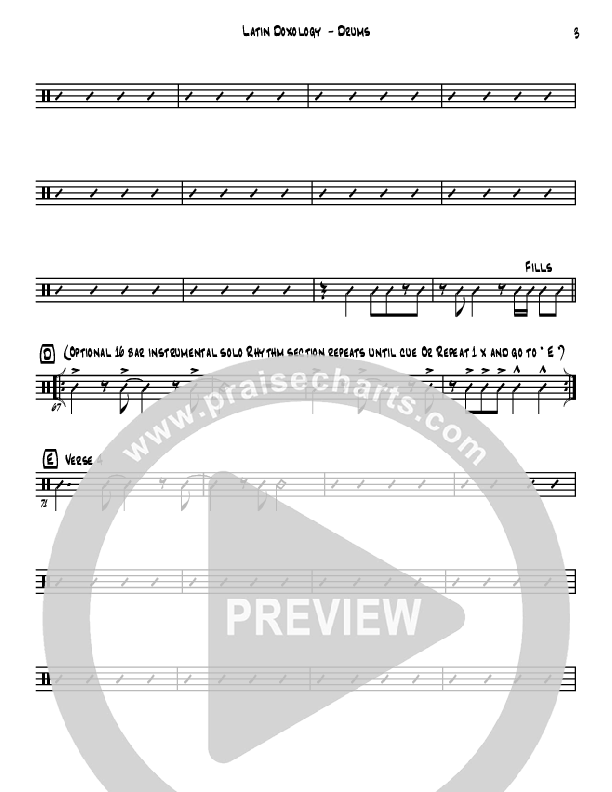 Doxology/Old Hundreth Drum Set (David Arivett)