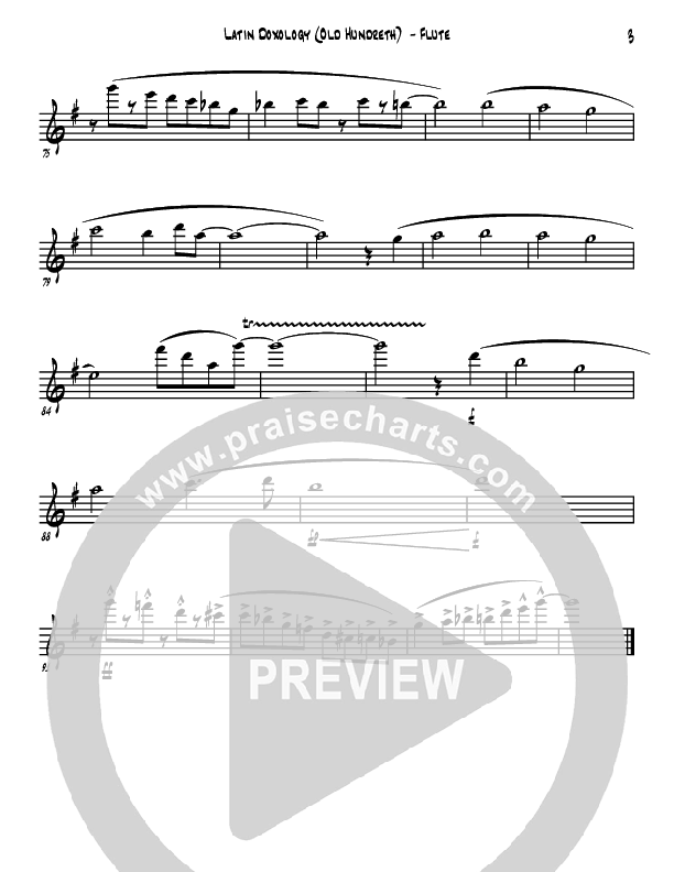 Doxology/Old Hundreth Flute (David Arivett)