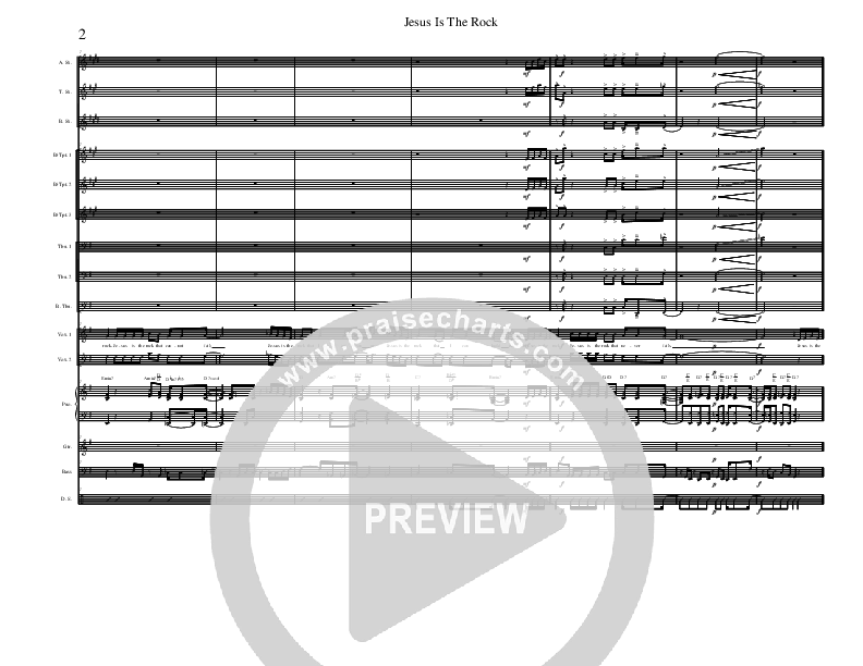 Jesus Is The Rock Orchestration (David Arivett)