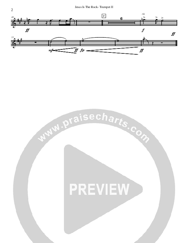 Jesus Is The Rock Trumpet 2 (David Arivett)