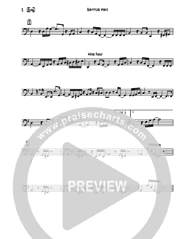 Gratitude Mood (Instrumental) Bass Guitar (David Arivett)