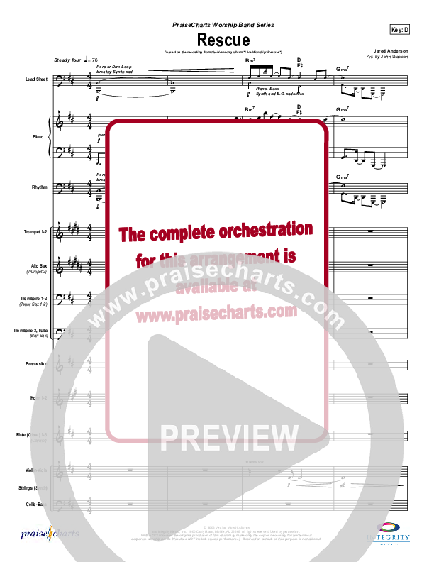 Rescue Conductor's Score (Newsong)