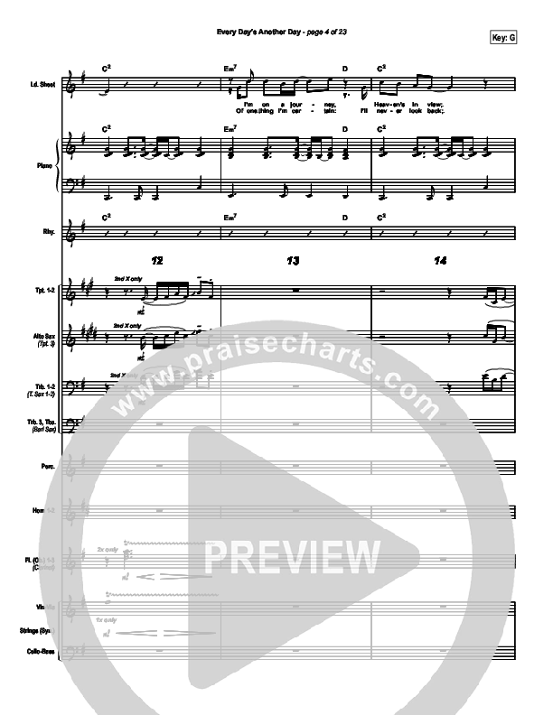 Every Day's Another Day (Journey To Eternity) Orchestration (Newsong)