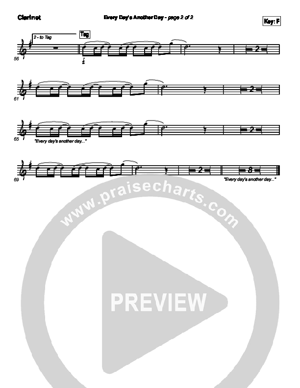 Every Day's Another Day (Journey To Eternity) Wind Pack (Newsong)